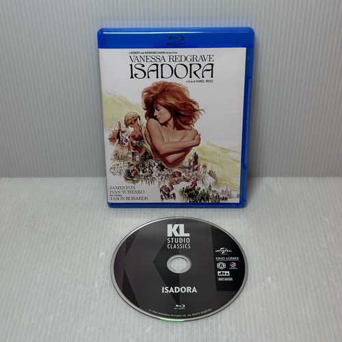 Isadora blu ray - 1968,, rare